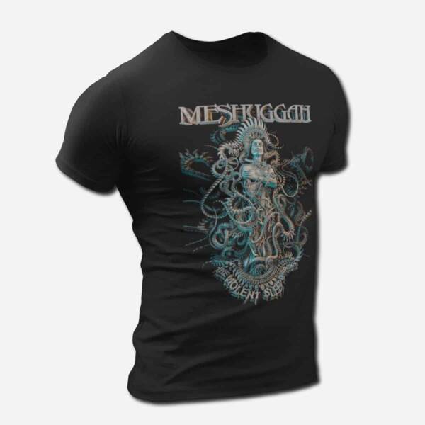 Meshuggah The Violent Sleep Of Reason T-Shirt, Thrash Metal Merch