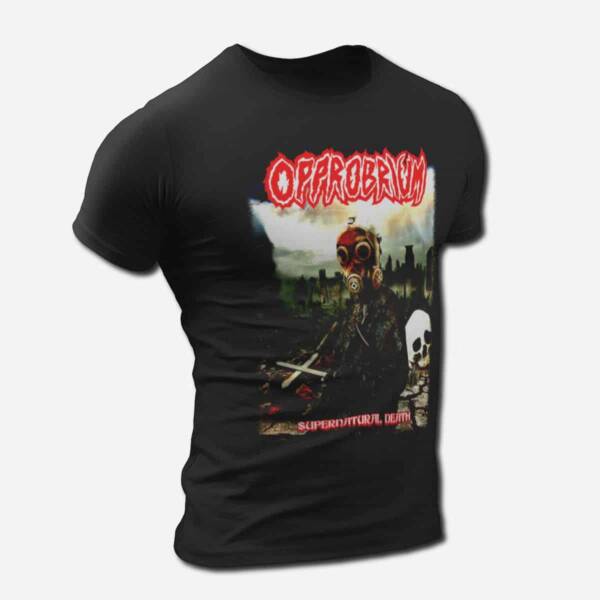 Opprobrium T-Shirt, Opprobrium Supernatural Death Tee, Thrash Metal Merch