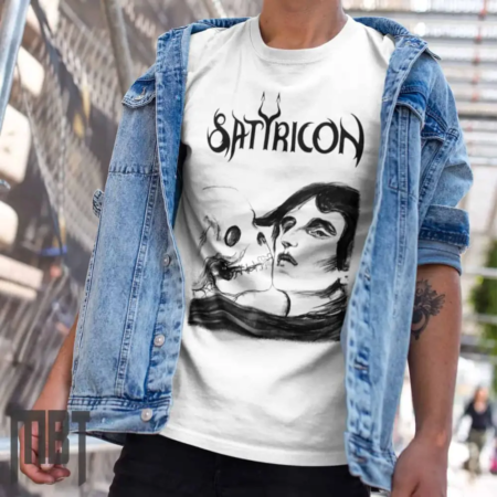 Satyricon T-Shirt, Satyricon Deep Calleth Upon Deep Tee, Black Metal Merch