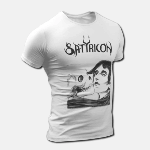 Satyricon T-Shirt, Satyricon Deep Calleth Upon Deep Tee, Black Metal Merch - Image 2