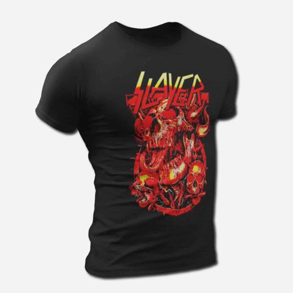 Slayer Artwork T-Shirt, Thrash Metal Merch