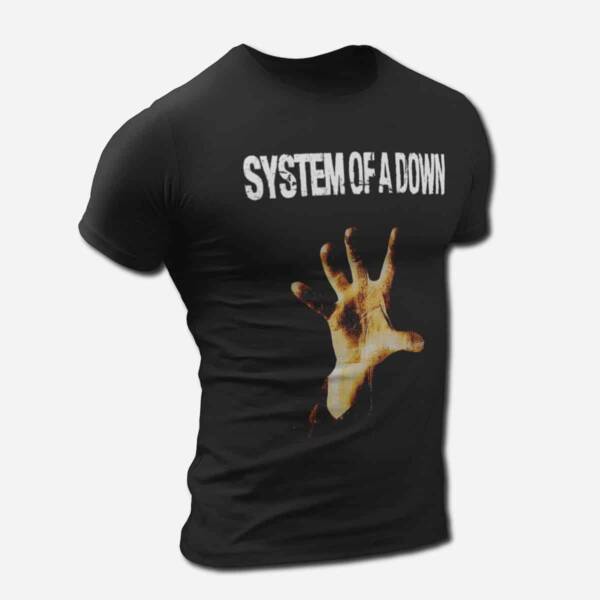 System of A Down Hand T-Shirt, Progressive Metal Merch
