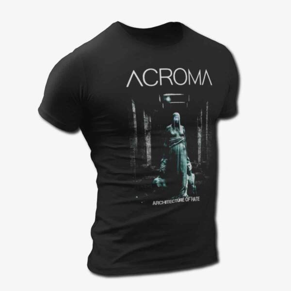 Acroma Band T-Shirt, Acroma Architecture Of Hate Tee, Melodic Death Metal Merch