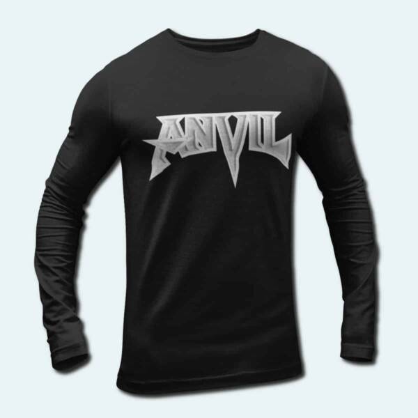 Anvil Band Long Sleeve T-Shirt, Anvil Logo Longsleeve Tee, Heavy Metal, Power Metal Merch