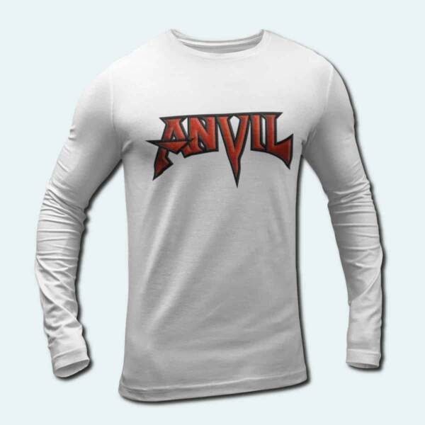 Anvil Band Long Sleeve T-Shirt, Anvil Logo Longsleeve Tee, Heavy Metal, Power Metal Merch