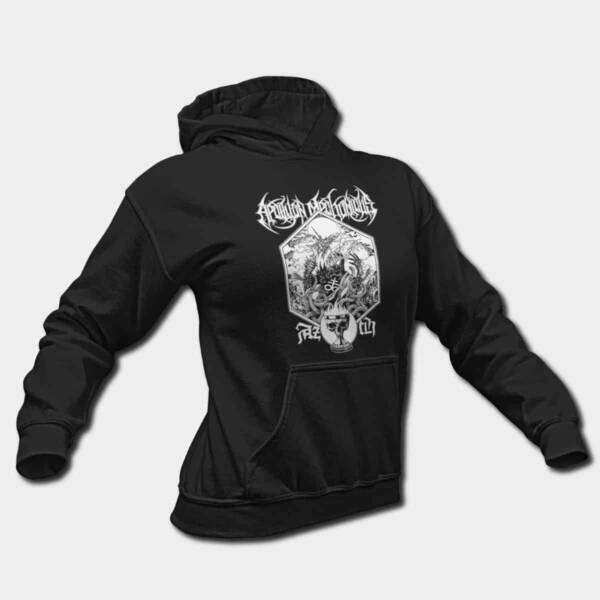 Apollyon Mechanicus Hoodie, Apollyon Mechanicus Azoth Hooded Sweatshirt, Atmospheric Black Metal Merch
