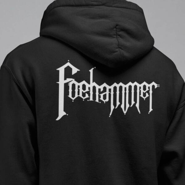 Foehammer Band Hoodie, Foehammer Logo Hooded Sweatshirt, Doom Metal Merch