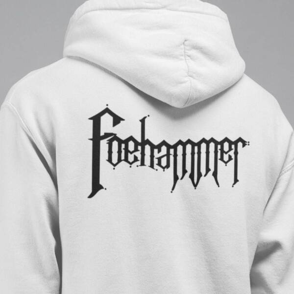 Foehammer Band Hoodie, Foehammer Logo Hooded Sweatshirt, Doom Metal Merch