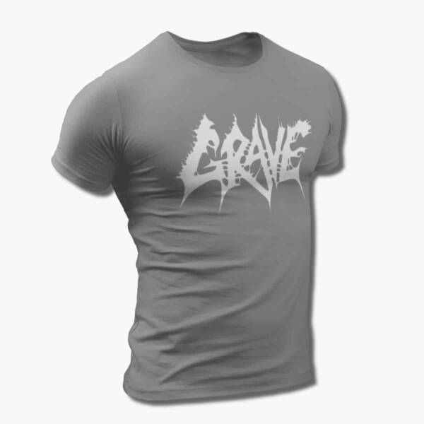 Grave T-Shirt, Grave Logo Tee, Death Metal Merch - Image 3