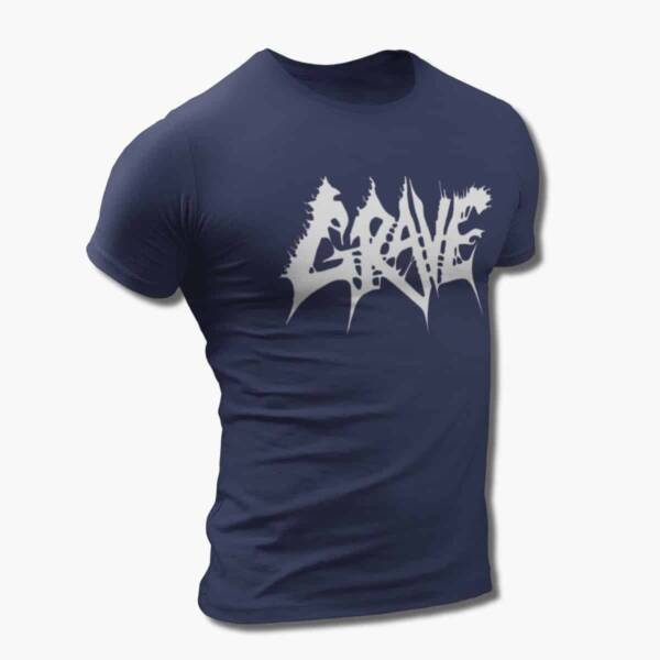 Grave T-Shirt, Grave Logo Tee, Death Metal Merch - Image 4