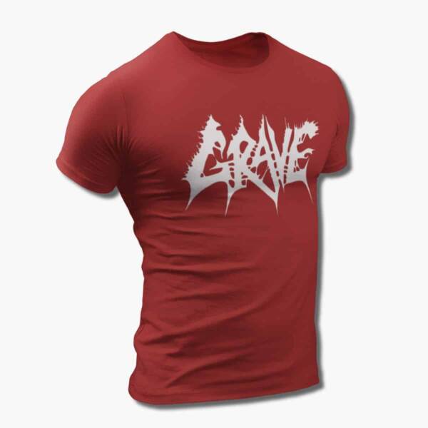 Grave T-Shirt, Grave Logo Tee, Death Metal Merch - Image 5
