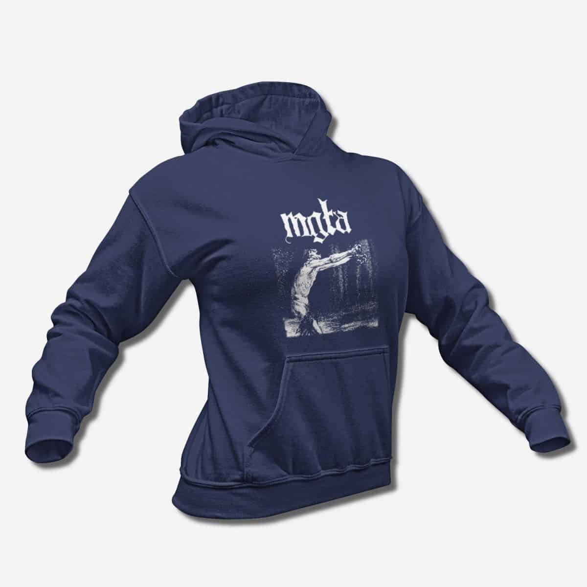 Mgla Hoodie, Mgla Exercises in Futility Hooded Sweatshirt, Black Metal Merch - Image 6