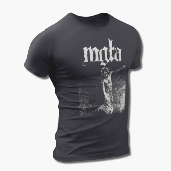 Mgla T-Shirt, Mgla Further Down the Nest Tee, Black Metal Merch - Image 2