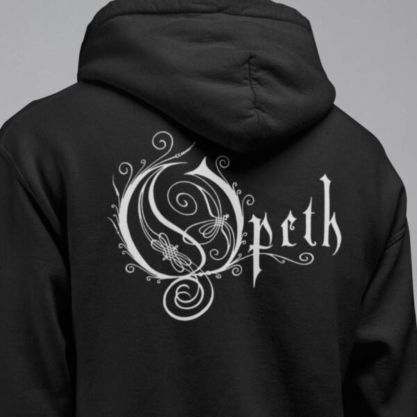 Opeth Hoodie, Opeth Logo Hooded Sweatshirt, Progressive Death Metal Merch