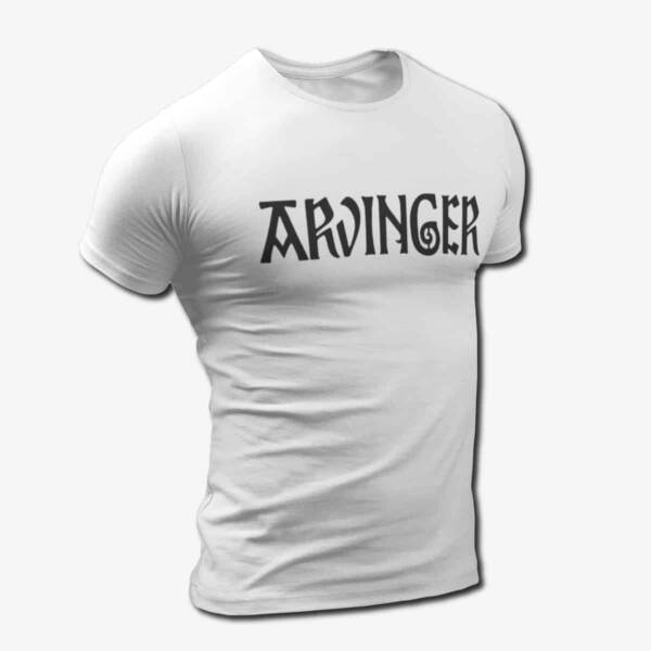 Arvinger Band T-Shirt, Arvinger Logo Tee Shirt, Black Metal Merch