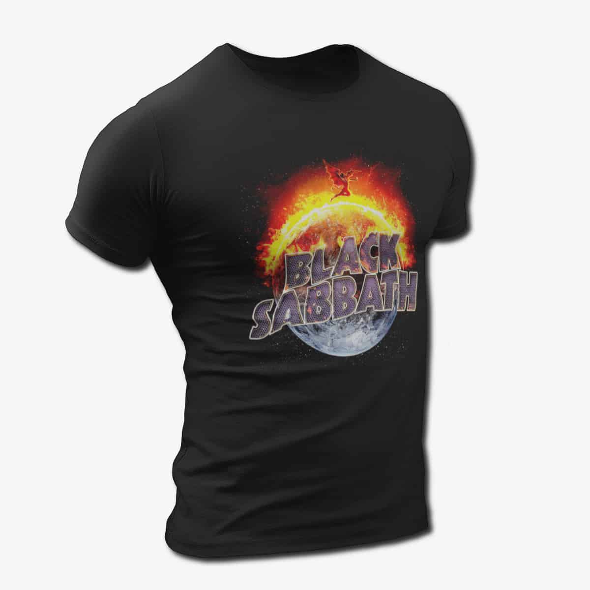 Black Sabbath Band T-Shirt, Black Sabbath Artwork Tee Shirt, Heavy Metal, Doom Metal Merch