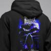 Bloodaxe Band Hoodie, Bloodaxe Raping the Ancient Artwork Hooded Sweatshirt, Viking Metal, Black Metal Merch