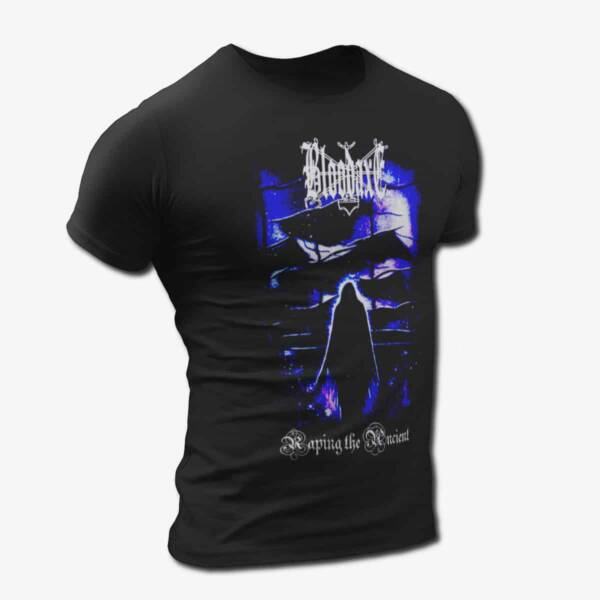 Bloodaxe Band T-Shirt, Bloodaxe Raping the Ancient Artwork Tee Shirt, Viking Metal, Black Metal Merch