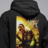 Cattle Decapitation Band Hoodie, Cattle Decapitation Monolith of Inhumanity Artwork Hooded Sweatshirt, Progressive Death Metal Merch