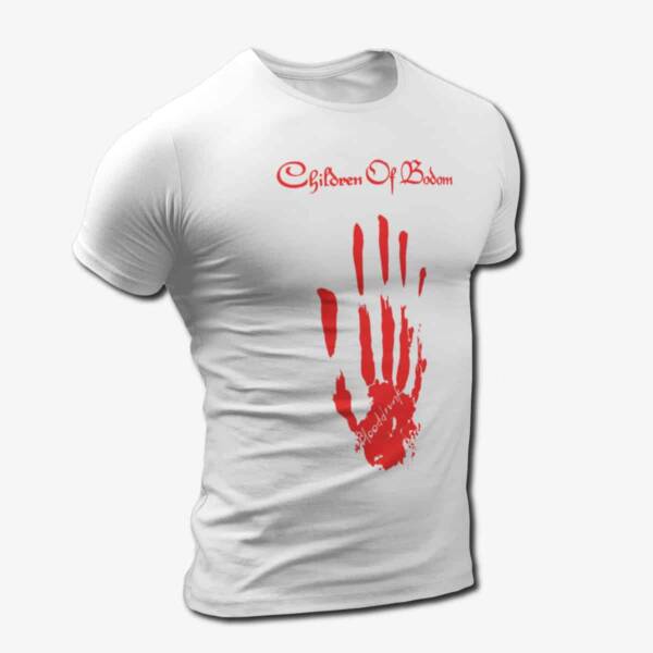 Children of Bodom Band T-Shirt, Children of Bodom Blooddrunk Artwork Tee Shirt, Melodic Death, Power Metal Merch