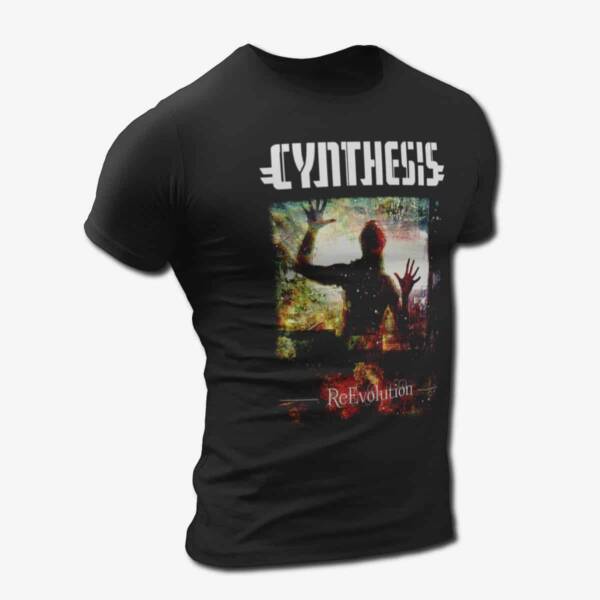 Cynthesis Band T-Shirt, Cynthesis ReEvolution Artwork Tee Shirt, Progressive Metal Merch