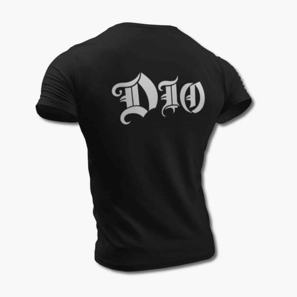 Dio Band T-Shirt, Dio Logo Black Tee Shirt
