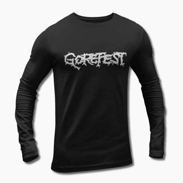 Gorefest Band Long Sleeve T-Shirt, Gorefest Logo Longsleeve Tee Shirt, Death Metal Merch