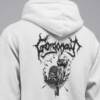 Gorgonaut Band Hoodie, Gorgonaut The Foul and the Feral Artwork Hooded Sweatshirt, Death Metal Merch