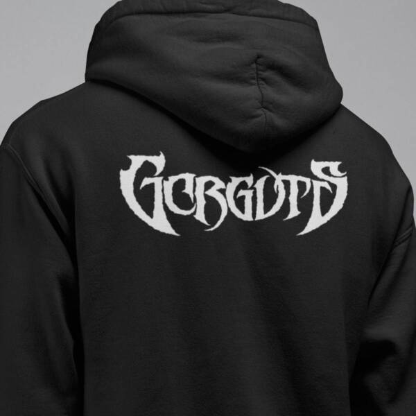 Gorguts Band Hoodie, Gorguts Logo Hooded Sweatshirt, Death Metal Merch - Image 2