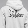 Lifelover Band Hoodie, Lifelover Logo Hooded Sweatshirt, Black Metal Merch