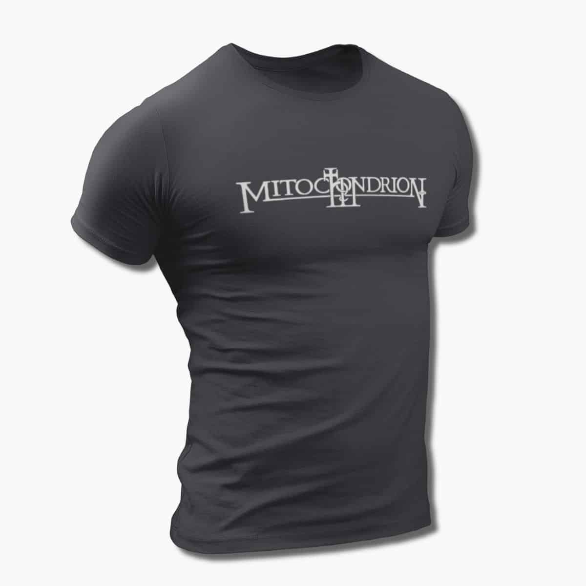 Mitochondrion Band T-Shirt, Mitochondrion Logo Tee Shirt, Black Metal Merch - Image 2