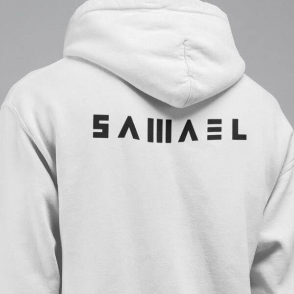 Samael Band Hoodie, Samael Logo Hooded Sweatshirt, Industrial Metal Merch