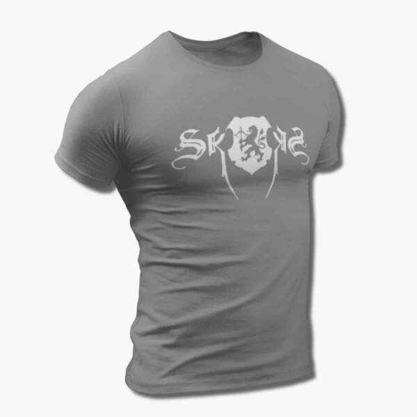 Skogen Band T-Shirt, Skogen Logo Tee Shirt, Black Metal Merch
