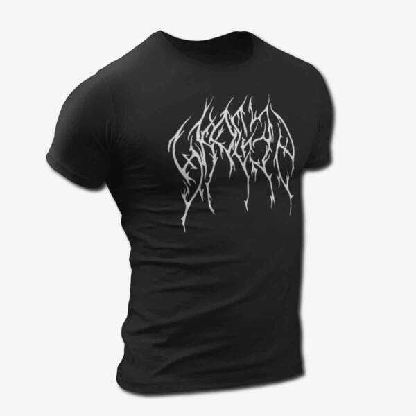 Skogen Band T-Shirt, Skogen Logo Tee Shirt, Raw Black Metal Merch