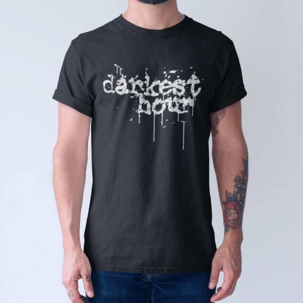 Darkest Hour Band T-Shirt, Darkest Hour Logo Tee Shirt, Melodic Death Metal Merchandise