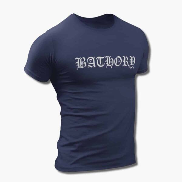 Bathory Band T-Shirt, Bathory Logo Tee Shirt, Viking  Thrash Metal Merchandise