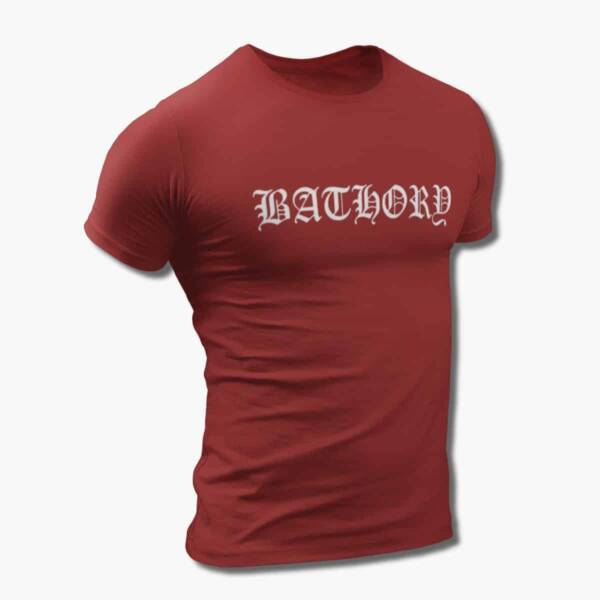 Bathory Band T-Shirt, Bathory Logo Tee Shirt, Viking  Thrash Metal Merchandise - Image 5