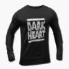 Dark Heart Band Long Sleeve T-Shirt, Dark Heart Logo Longsleeve Tee Shirt, NWOBHM Merchandise