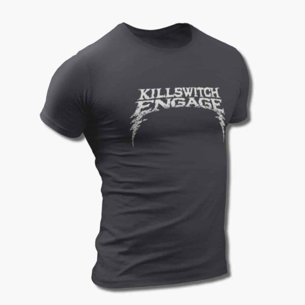 Killswitch Engage Band T-Shirt, Killswitch Engage Logo Tee Shirt, Metalcore Merchandise - Image 2
