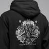 Acheron Band Hoodie, Acheron Rites of the Black Mass Hooded Sweatshirt, Death Metal, Black Metal Merch