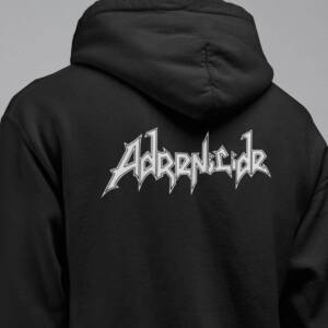 Adrenicide Band Hoodie, Adrenicide Logo Hooded Sweatshirt, Thrash Metal Merch