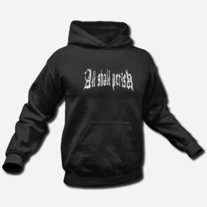 All Shall Perish Band Hoodie, All Shall Perish Logo Hooded Sweatshirt, Deathcore Metal Merch