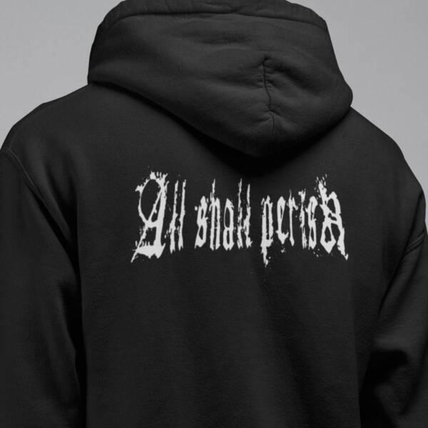 All Shall Perish Band Hoodie, All Shall Perish Logo Hooded Sweatshirt, Deathcore Metal Merch - Image 2