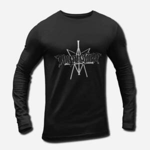 Antiversum Band Long Sleeve T-Shirt, Antiversum Logo Longsleeve Tee Shirt, Black Metal, Death Metal Merch