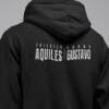 Aquiles Priester & Gustavo Carmo Band Hoodie, Aquiles Priester Gustavo Carmo Logo Hooded Sweatshirt, Progressive Metal Merch