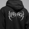 Arbach Band Hoodie, Arbach Logo Hooded Sweatshirt, Black Metal Merch