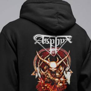 Asphyx Band Hoodie, Asphyx Artwork Hooded Sweatshirt, Death Metal, Doom Metal Merch