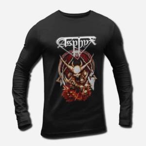 Asphyx Band Long Sleeve T-Shirt, Asphyx Artwork Longsleeve Tee Shirt, Death Metal, Doom Metal Merch