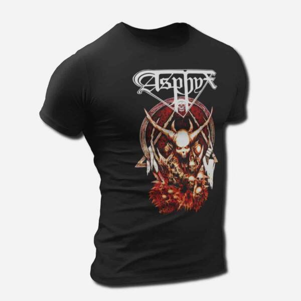 Asphyx Band T-Shirt, Asphyx Artwork Tee Shirt, Death Metal, Doom Metal Merch