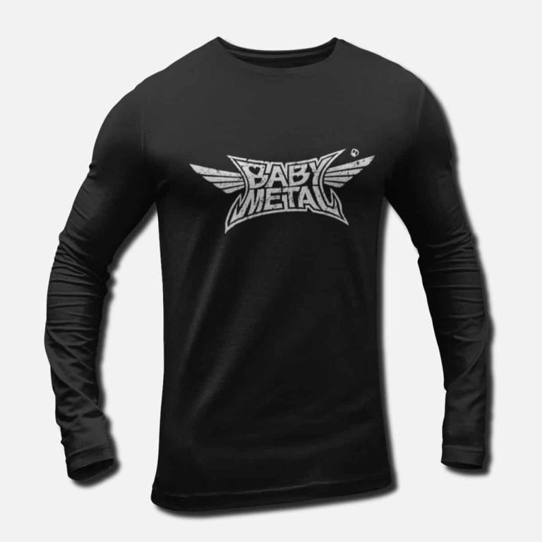 Babymetal Band Long Sleeve TShirt, Baby Metal Band Logo Longsleeve Tee Shirt, Heavy Metal